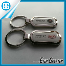 Fashion Key Chain Unisex Souvenir Metal Epoxy Keychain